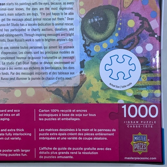 Jigsaw Puzzle Cat Theme 1000 Pieces by Masterpieces NEW Sealed 19.25" x 26.75" - Picture 10 of 16